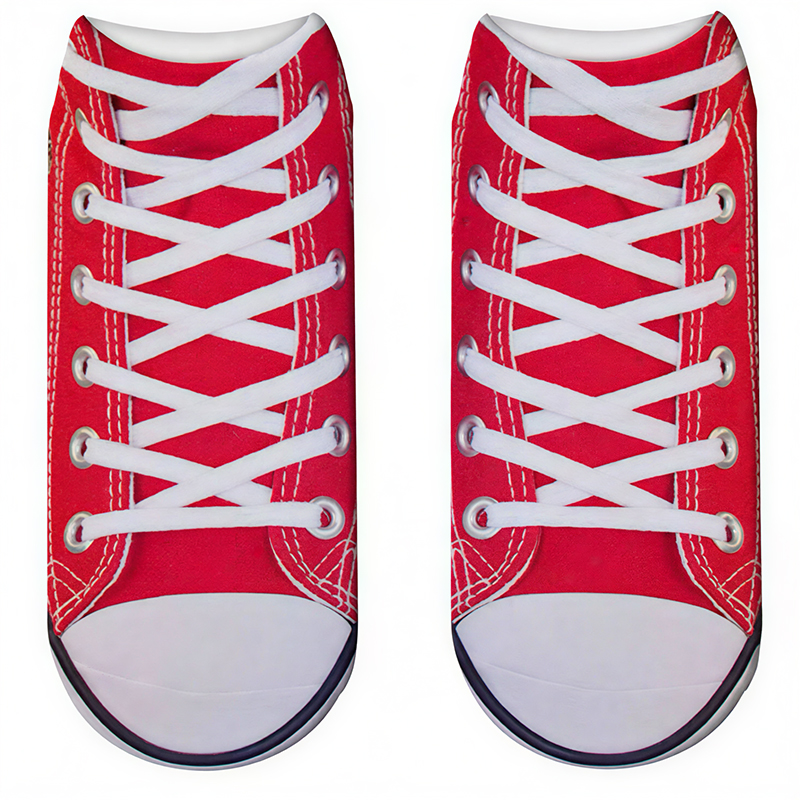 جوراب طرح کتانی آل استار