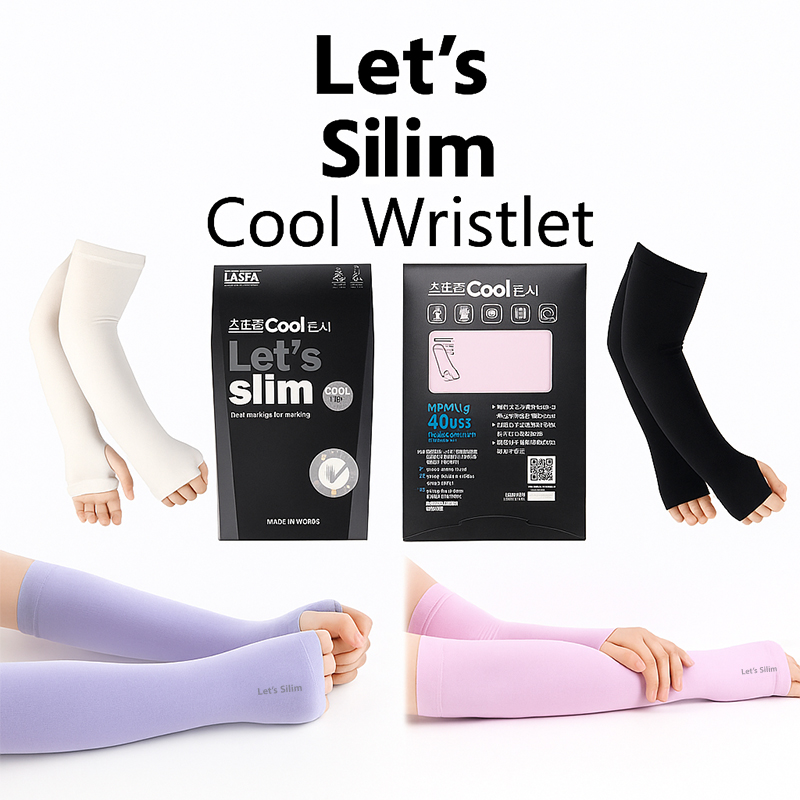 ساق دست ضد UV خورشید و خنک کننده مدل Let's Silim