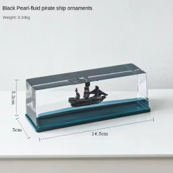 دکوری کشتی معلق دزدان دریایی مروارید سیاه