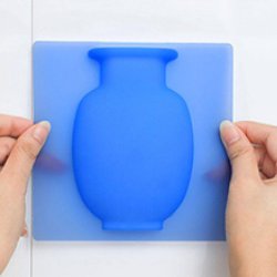 گلدان فانتزی سیلیکونی مدل دیواری